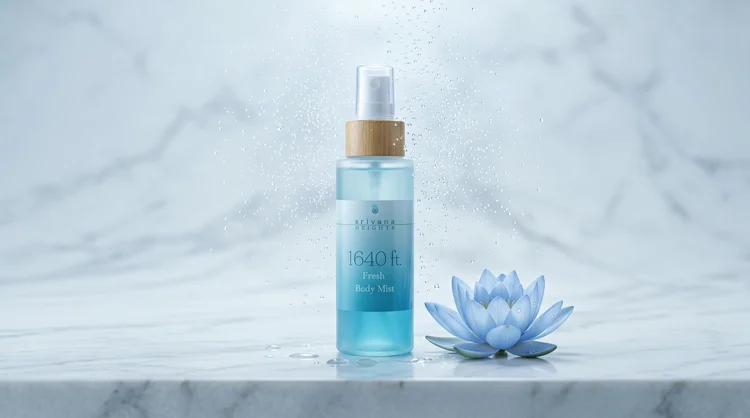 Fresh Body Mist, spray bottle