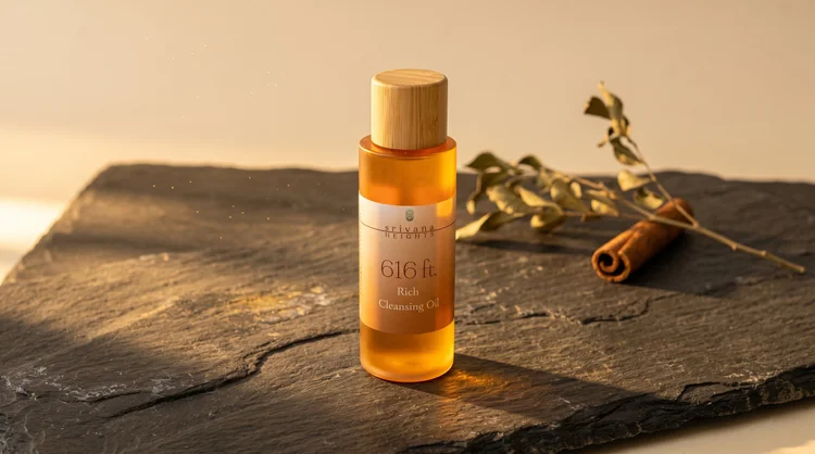 Rich Cleansing Oil, amber bottle