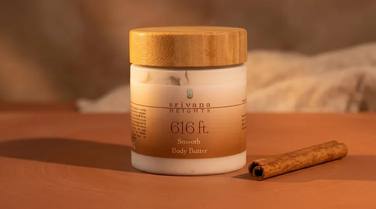 Smooth Body Butter, bamboo lid jar